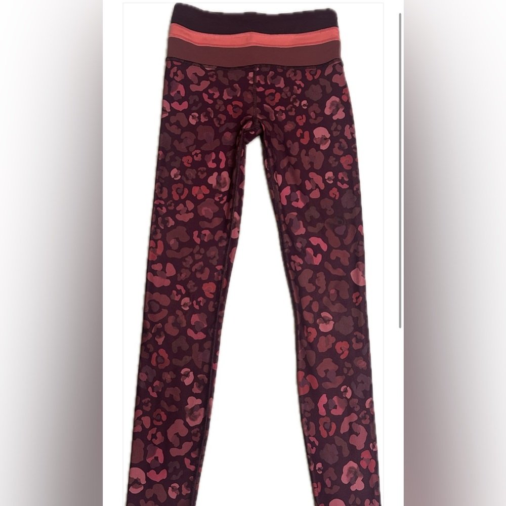 Athleta women’s elation 7/8 Red Pink and Maroon (Size: XXS) - Picture 3 of 6